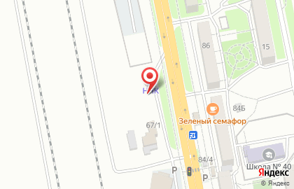 АЗС НК Альянс на проспекте 60-летия Октября на карте