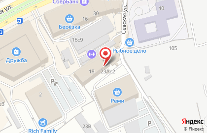 ТЦ Простор в Советском районе на карте