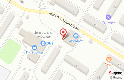 Магазин рыбы и мясных изделий на карте