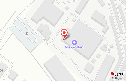 Торговая компания Мир колбас в Железнодорожном районе на карте