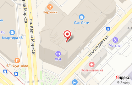 Московский ювелирный завод на площади Карла Маркса на карте