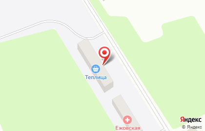 Продуктовый магазин Теплица на Комсомольской на карте