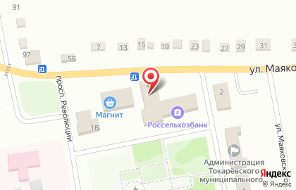 Россельхозбанк в Тамбове на карте