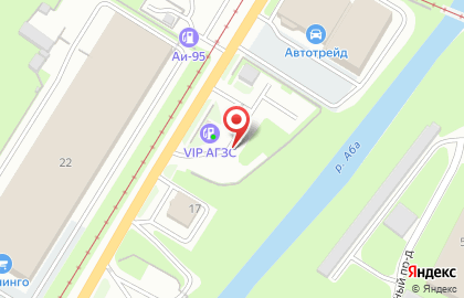 VIP в Центральном районе на карте