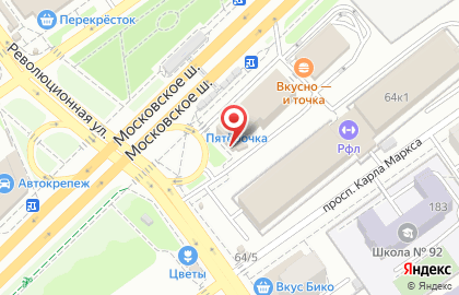 Агентство недвижимости 1001Ан на Революционной улице на карте