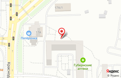 Аптека Губернские аптеки в Советском районе на карте