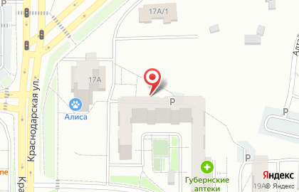 Оазис в Советском районе на карте