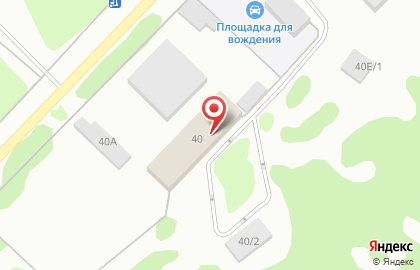 Южная, СТО на карте
