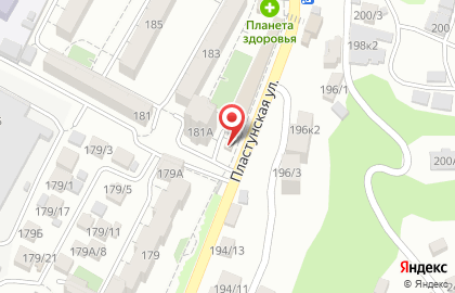 Магазин зоотоваров Фауна на Пластунской улице, 181г на карте