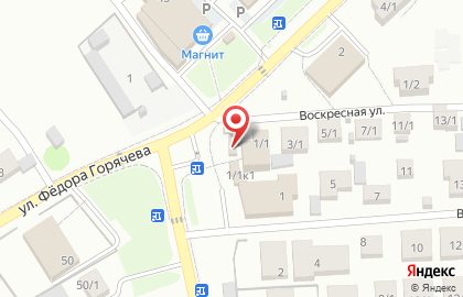 Киоск по продаже фруктов и овощей в Новосибирске на карте