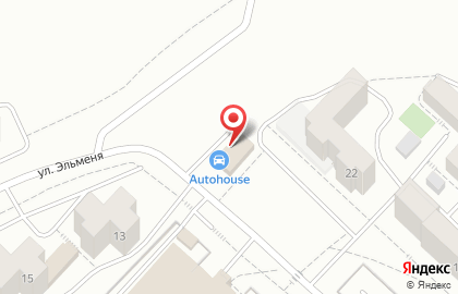Автокомплекс AutoHouse в Чебоксарах на карте