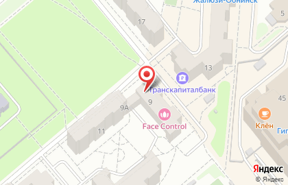 Магазин Лен на улице Гагарина на карте