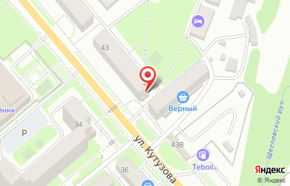 Киоск по продаже фруктов и овощей в Пролетарском районе на карте