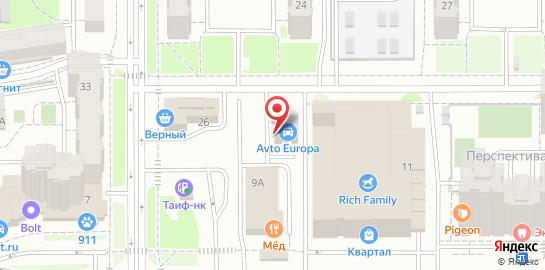 Салон эротического массажа Calypso на улице Николая Ершова на карте