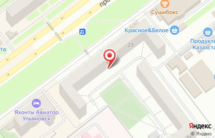 Кузя на проспекте Ленинского Комсомола на карте