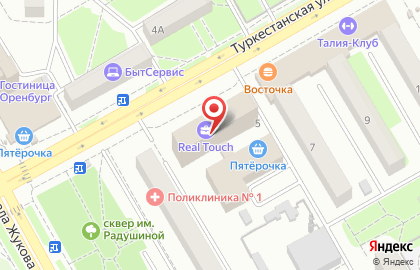Торгово-сервисный центр Скайнет на Туркестанской улице на карте