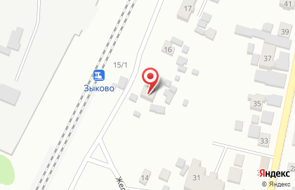 Зыково на карте