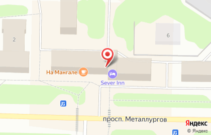 Гостиница Север Inn на карте