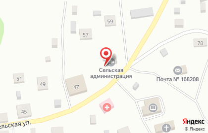 Администрация сельского поселения Озёл на карте