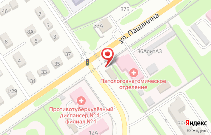 Магазин автотоваров в Новомосковске на карте