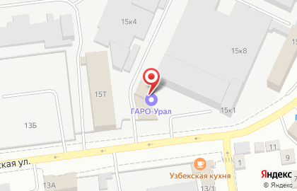 Компания по продаже автозапчастей Rossko в Свердловском районе на карте
