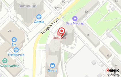 Кафе Red Cat на Татарской улице на карте