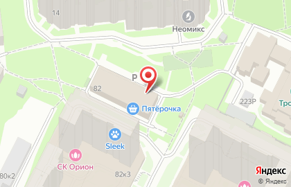 Комплекс Звезда на улице Бабушкина на карте