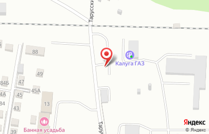 Автосервис Калуга-Газ на Дорожной улице на карте