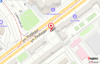 Киоск по продаже хлебобулочных изделий в Кировском районе на карте