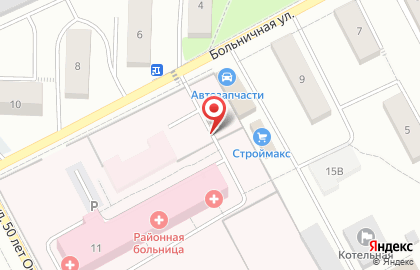 Поликлиника №1 Полазненская районная больница на карте
