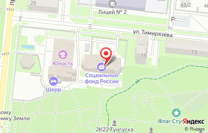 Пенсионный Фонд рф Отделение по г. Москве и мо Управление # 25 (г. Ступино) на карте