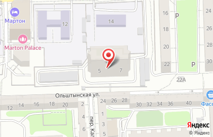 Центр событий Арена на карте