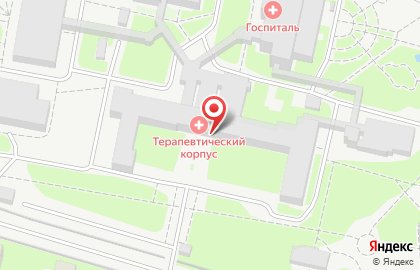 Главный военный клинический госпиталь ВНГ на Новокосино на карте