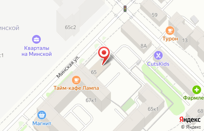 Компания ЭнергоПрогресс на Минской улице на карте
