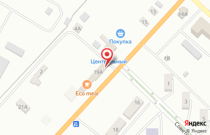 Парикмахерская Вера на Центральной улице на карте