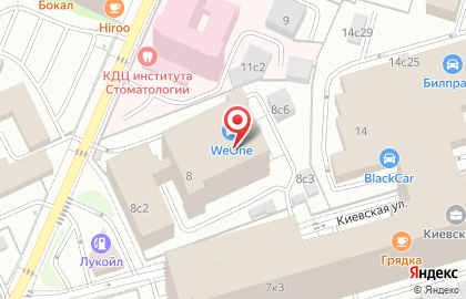 WeOne на карте