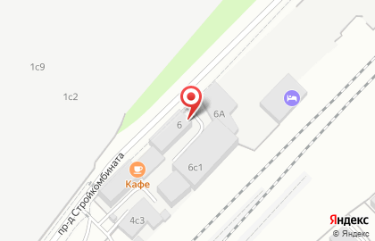 Техноком в проезде Стройкомбината на карте