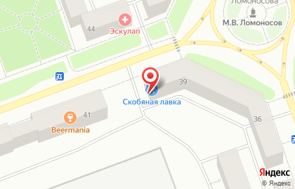 Скобяная лавка Скобяная лавка в Северодвинске на карте
