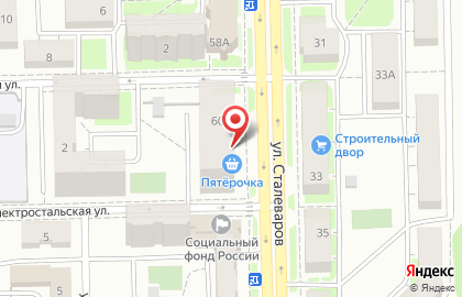 Сеть центров микрофинансирования Срочноденьги на улице Сталеваров, 60 на карте