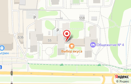 Столовая УдГУ на улице 10 лет Октября на карте