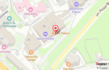 Отель Kazan Palace by Tasigo на карте