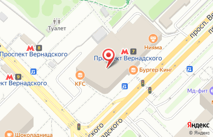 Domani Магазин Кожаных Аксессуаров на Проспекте Вернадского на карте