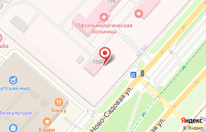 Поликлиника в Октябрьском районе на карте