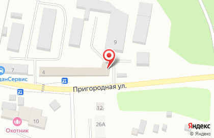 Альбион на Пригородной улице на карте