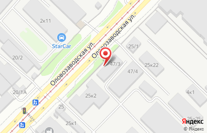 А-томм на Оловозаводской улице на карте