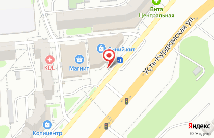 Страховая компания Капитал Медицинское Страхование на Усть-Курдюмской улице на карте
