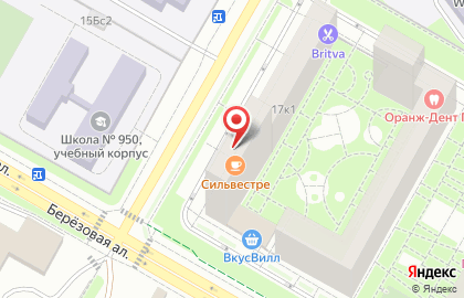Алкомаркет Винлаб на Берёзовой аллее на карте