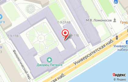 Северо-западный Банк Сбербанка России на Университетской набережной на карте