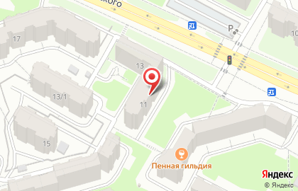 Магазин продуктов в Брянске на карте