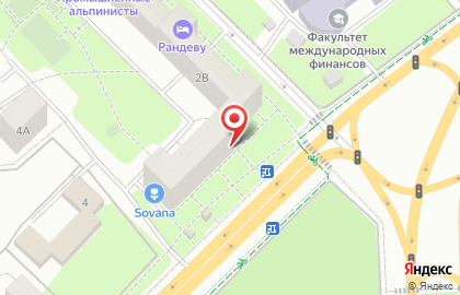 Удобный магазин Магнолия на Мосфильмовской улице на карте